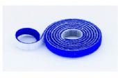 15mm Wide Velcro (loops & hooks integrated) 1 Meter Blue