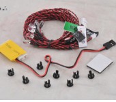 8 LED System for Helicopter & Airplane 