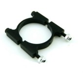 D25mm CNC Super Light Multi-rotor Arm Clamps/Tube Clamps -BLACK