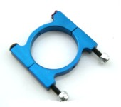 D25mm CNC Super Light Multi-rotor Arm Clamps/Tube Clamps -BLUE