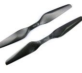 26 x 5.5 inch Wide Blade, 3-hole Direct Mounting 3K Carbon Propeller Set (one CW, one CCW)