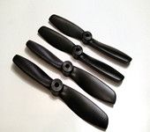 Black DAL 5045 5 Inch 2 Blade Flat Head Violent Propeller 5*4.5 for RC Drone Multi-axis FPV Parts