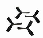 DALRC 4045 4*4.5 inch 3-blade CW CCW Propeller Props for FPV Multicopter 2-Pairs