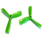 DALRC 4045 4*4.5 inch 3-blade CW CCW Green Propeller Props for FPV Multicopter 2-Pairs
