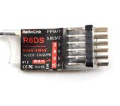 RadioLink R6DS 2.4G 6CH DSSS FHSS Receiver for AT9S AT9 AT10 Transmitter TX