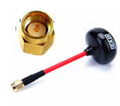 DYS 5.8G 5DBI Omni Mushroom Antennas SMA-Niddle for DIY FPV Drone BLACK SAM PLUG