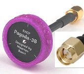 5.8G Pagoda 3B SMA Antenna Omnidirectional Antenna LHCP 360 Degrees Rotate For FPV DIY QAV Drone Zyhobby