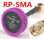 5.8G Pagoda 3B RP-SMA Antenna Omnidirectional Antenna RHCP 360 Degrees Rotate For FPV DIY QAV Drone Zyhobby