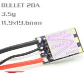 Emax Bullet Series 20A 2-4S BLHELI_S ESC Support Onshot42 Multishot D-shot Ready