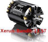 Hobbywing XERUN Bandit 13.5T 3000KV Brushless Motor Car #BANDIT-13.5T-BLACK-G2