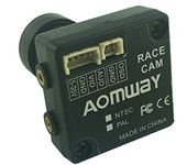 AOMWAY 650TVL Mini FPV Camera W/ OSD (5-35V Input) - NTSC