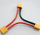 XT90 Series Connection Cable (1 female, 2 male connectors)