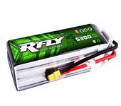 ACE RFLY R-fly 6S Rechargeable Lipo Battery 5300mAh 75C 22.2V 6S1P for 700 Helicopter UAV Drone