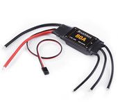 80A ESC BEC 2-6S Lipo Speed Controller with UBEC for RC Airplanes Helicopter