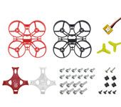 KINGKONG/LDARC TINY GT7 FPV Racing Drone Spare Part Frame Kit & Canopy with Propeller