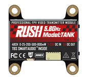 RUSH TANK VTX 5.8GHz 48CH PIT/25/200/500/800mW Transmitter For FPV Racing Drone