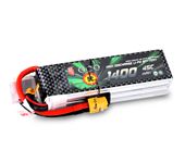 Gens ACE 1400mAh 45C 22.2V 6S Lipo Battery for  450L RC Helicopter