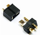 Mini 2-Pin Dean Style T-Connectors (10 Pairs)