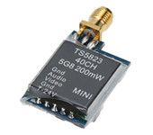 5.8G 200mW 40CH Mini Video Transmission TX TS5823 for Multicopter FPV Racing Drone