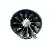 120mm 12-blade EDF Ducted Fan 5075-650KV Brushless Motor For Rc Jet Airplane EDF Plane