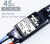 Dualsky Ultralight XC-45-Lite 45A continuous V2 progcard compatiable Brushless Electric Speed Control for RC Airplanes