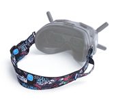 iflight color FPV eyeglasses with head strap and fixed glasses band can be used for fat shark glasse and DJI glasse