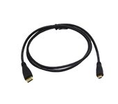2pcs Mini HDMI to Micro HDMI HD Cable Data Cable 1080p 3D 1M High Speed Adapter for Monitor Projector