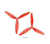 8 Pairs High Quality 7040 7 Inch 3 Blade Propeller 8 CW 8 CCW for RC Drone FPV Racing Quadcopter DIY Parts - Red