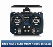Jumper T20S 915Mhz RDC90 Sensor Gimbals OLED Screen Radio Controller ELRS EdgeTX Multi Protocol Transmitter