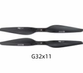 T-Motor CF prop G32*11 Carbon Fiber Propellers for multicopter(pairs CW+CCW 2 blades)