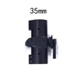 D35mm Screw Lock No Virtual Foldable Parts Horizontal Folding Arm Carbon Tube Clip Connector for RC Plant UAV