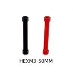 M3x50mm Aluminum Column Post Rod Hex Round Pillar Spacer for RC FPV Drone Quadcopter DIY Part