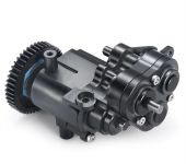 Metal Gearbox with Shifting Slipper Clutch and Transmission Internal Gears for 1/10 RC Crawler TRX4 TRX6 Parts