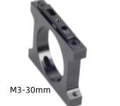 Aluminum Alloy Pipe Clamp Mount 30mm Carbon Tube Fixed Clamp Clips for RC Plant Agriculture UAV Drone