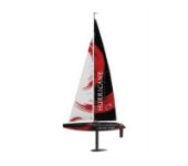 Remote Control Sailboat Model Huge for Adult Teens Fall Water Recreation Sailboat Model 213cm Pre-Assembled Sail Acces