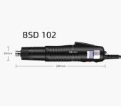 BSD-102 220V DC Semi Automatic Power Screw Drivers Hand Drill Tools Small Straight Handle Industrial Electric Screwdriver