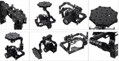 3-axis Carbon Fiber Brushless Gimbal for 5D 7D