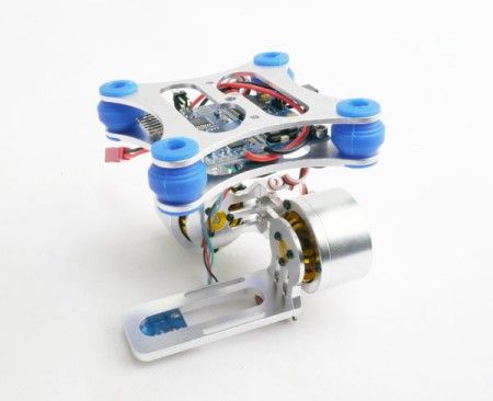 Metal 2-Axis Brushless Gimbal Assembly for Gopro 2/ Gopro 3
