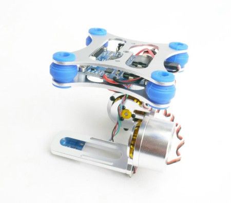 Metal 2-Axis Brushless Gimbal Assembly for Gopro 2/ Gopro 3