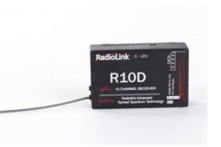 2.4G 10CH Radiolink AT10 Radio system TX&RX Range 2KM FUTABA 10C