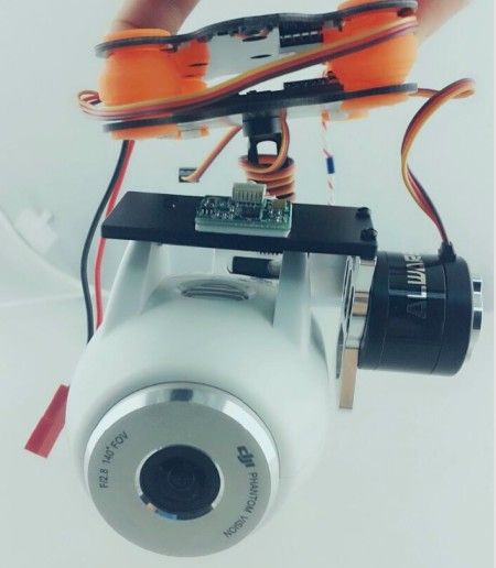 2 Axis Brushless Gimbal Camera Mount For DJI Vision