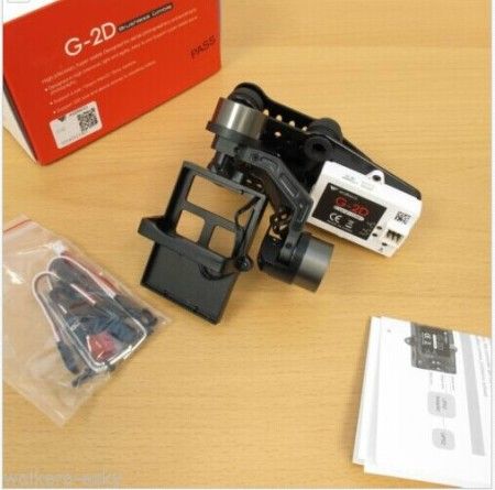 G-2D Brushless Gimbal for iLook/GoPro Hero 3 on DJI Phanom