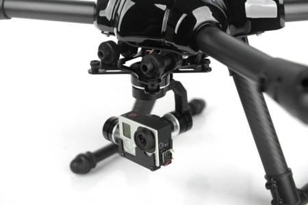 GOPRO 3 Axis Gimbal X-CAM A10-3H for kong copter