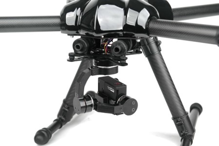 GOPRO 3 Axis Gimbal X-CAM A10-3H for kong copter
