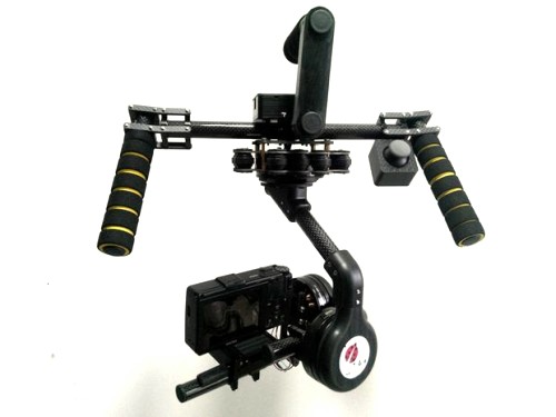 N5 N7 3-axis Carbon Fiber Handheld Brushless Gimbal + controller