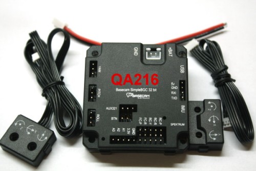 DYS 3-Axis Carbon Fiber HandHeld Brushless Gimbal 32BIT Controll