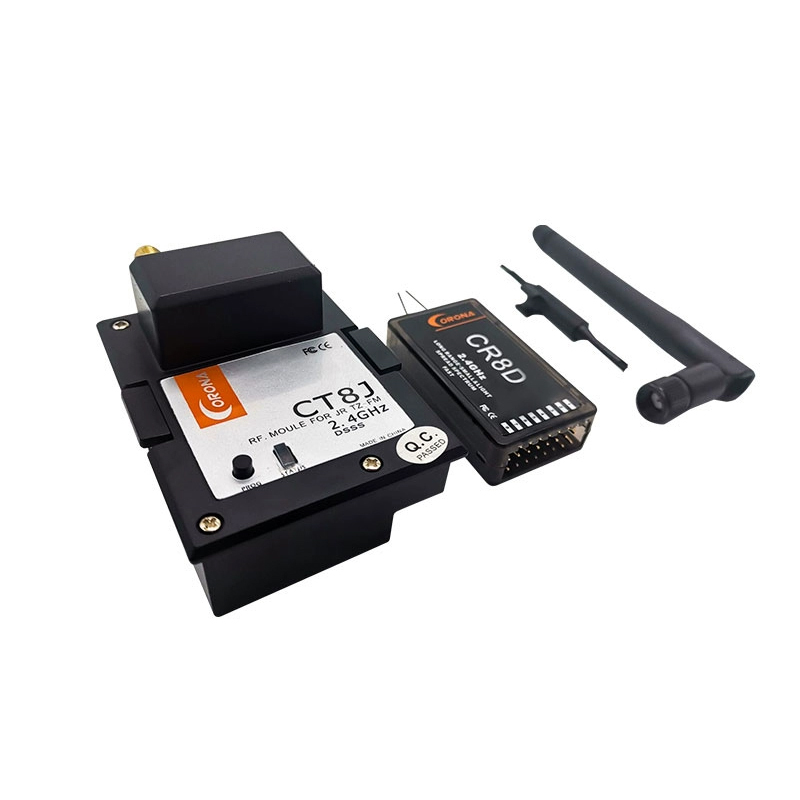 Corona 2.4GHz CR8D Receiver and CT8J Transmitter Module & Rx Combo Kit for JR PCM9XII Graupner RC Remote Control