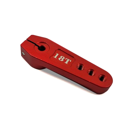 High Quality Red 18T Half Size Metal Servo Arm