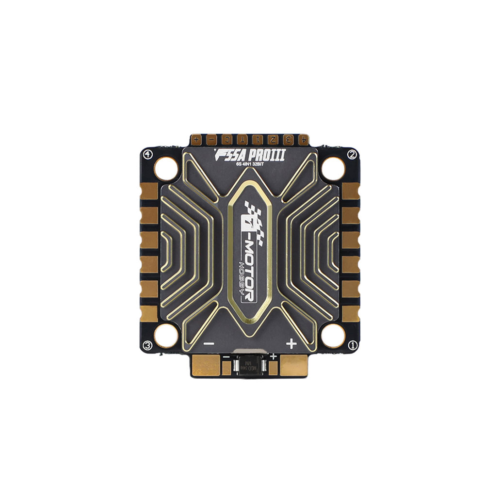 T-MOTOR F55A PRO III 3-8S 4-in-1 ESC Wide PWM Frequency for FPV Drone Parts