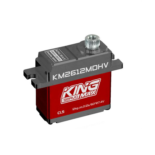 KINGMAX KM2612MDHV 17g 12kg.cm Digital Metal Gear Mini Servo For RC Cars Boats Helicopter